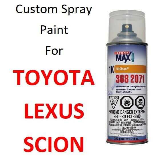 Custom Automotive Touch Up Spray Paint For Toyota / Lexus Cars